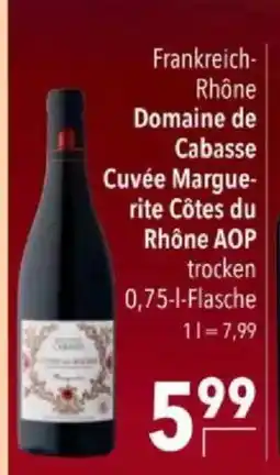 Citti Frankreich- rhône domaine de cabasse cuvée margue- rite côtes du rhône aop tilbud