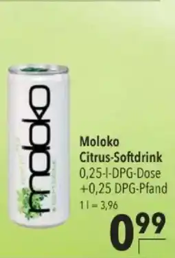 Citti Moloko Citrus-Softdrink tilbud