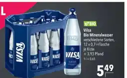 Citti BIO Vilsa Bio Mineralwasser tilbud