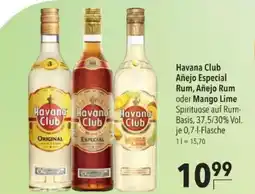 Citti Havana Club Añejo Especial Rum, Añejo Rum oder Mango Lime tilbud