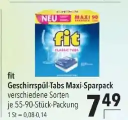 Citti fit Geschirrspül-Tabs Maxi-Sparpack tilbud