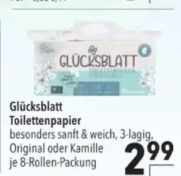 Citti Glücksblatt Toilettenpapier tilbud