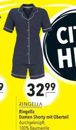 Citti Ringella Damen Shorty mit Oberteil tilbud