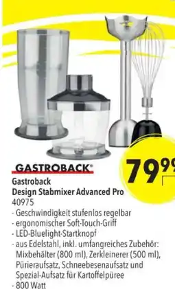 Citti Gastroback Design Stabmixer Advanced Pro 40975 tilbud