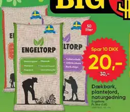 BigDollar Dækbark, plantejord, naturgødning tilbud