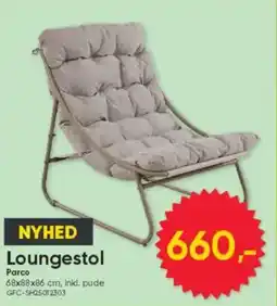 BigDollar NYHED Loungestol Parco tilbud