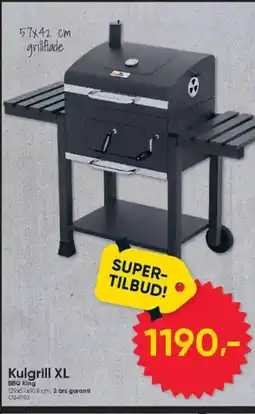 BigDollar Kulgrill XL BBQ King tilbud