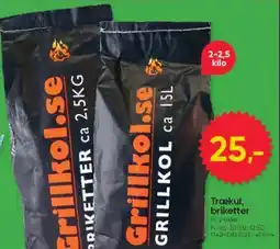 BigDollar Trækul, briketter tilbud