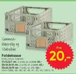 BigDollar Foldekasse tilbud