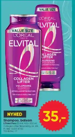 BigDollar NYHED Shampoo, balsam L'Oréal Paris tilbud