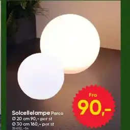 BigDollar Solcellelampe Parco tilbud
