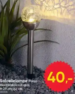 BigDollar Solcellelampe Parco tilbud
