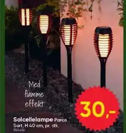 BigDollar Solcellelampe Parco . tilbud