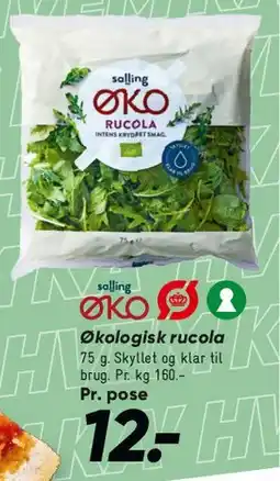 Bilka Økologisk rucola tilbud