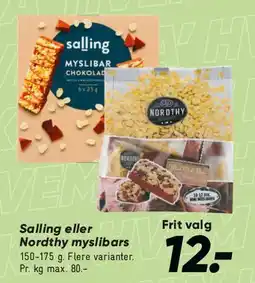 Bilka Solling eller Nordthy myslibars tilbud