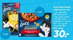 Bilka Latz menuboks / party mix tilbud