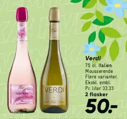 Bilka Verdi (mousserende) tilbud