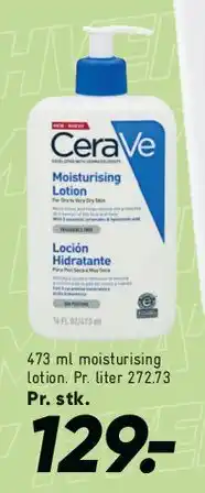 Bilka CeraVe Moisturising Lotion 473 ml tilbud