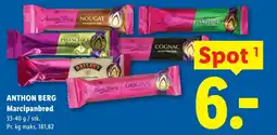 Lidl ANTHON BERG Marcipanbrød tilbud