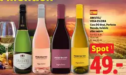 Lidl ARESTEL/ VEGA ESLORA Cava DO Brut, Perfecto Rosado, hvidvin tilbud