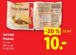 Lidl TASTINO Pitabrød tilbud