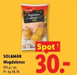 Lidl SOL&MAR Magdalenas tilbud