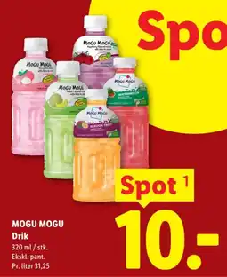 Lidl MOGU MOGU Drik tilbud