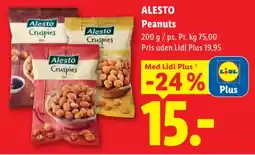 Lidl ALESTO Peanuts tilbud