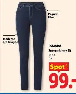 Lidl ESMARA Jeans skinny fit tilbud