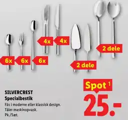 Lidl SILVERCREST Specialbestik tilbud