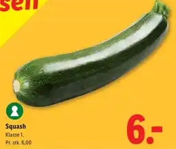 Lidl Squash tilbud