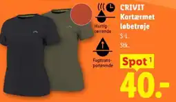 Lidl CRIVIT Kortærmet løbetrøje tilbud