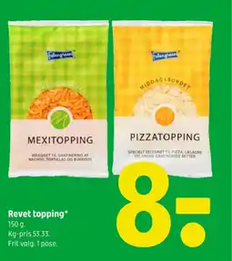 Coop 365 Revet topping tilbud