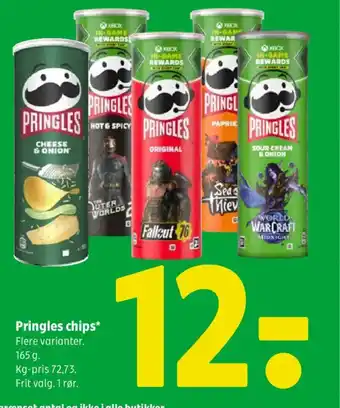Coop 365 Pringles chips tilbud