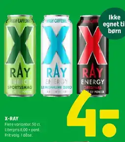 Coop 365 X-RAY tilbud