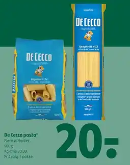 Coop 365 De Cecco pasta tilbud