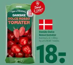 Coop 365 Danske Dolce Rosso tomater tilbud