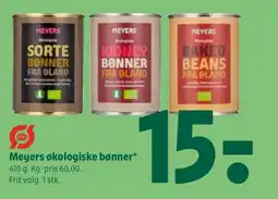 Coop 365 Meyers økologiske bønner tilbud