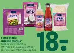 Coop 365 Santa Maria asiatisk marked tilbud
