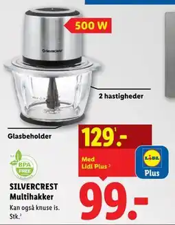 Lidl SILVERCREST Multihakker tilbud