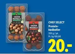 Lidl CHEF SELECT Proteinkødboller tilbud