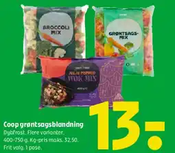 Coop 365 Coop grøntsagsblanding tilbud
