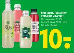 Coop 365 Frugtbrus, Tørst eller Valsøllille Vitamin tilbud