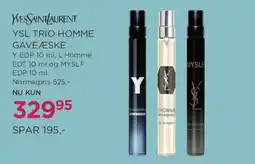 Salling YSL TRIO HOMME GAVEÆSKE tilbud