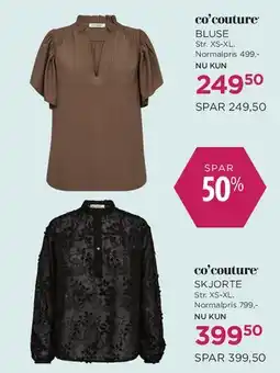 Salling co'couture - Bluse & Skjorte tilbud