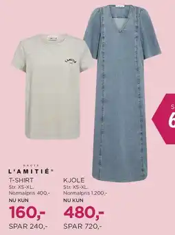 Salling T-shirt eller kjole tilbud