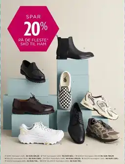 Salling Sko til ham - Spar 20% tilbud