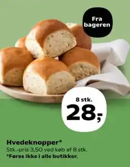 SuperBrugsen Hvedeknopper tilbud