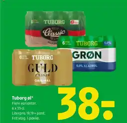 Coop 365 Tuborg øl tilbud