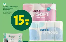 Coop 365 Coop nice & soft toiletpapir eller soft & strong køkkenrulle tilbud